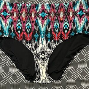 La Vie En Rose Multicolor Bikini Bottom